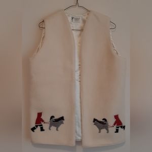Vintage Polar Parkas Wool Vest
